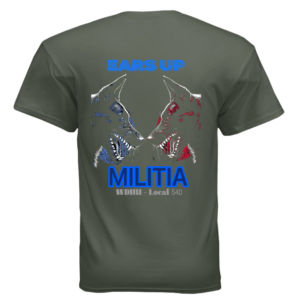 MILITARY GREEN - BACK