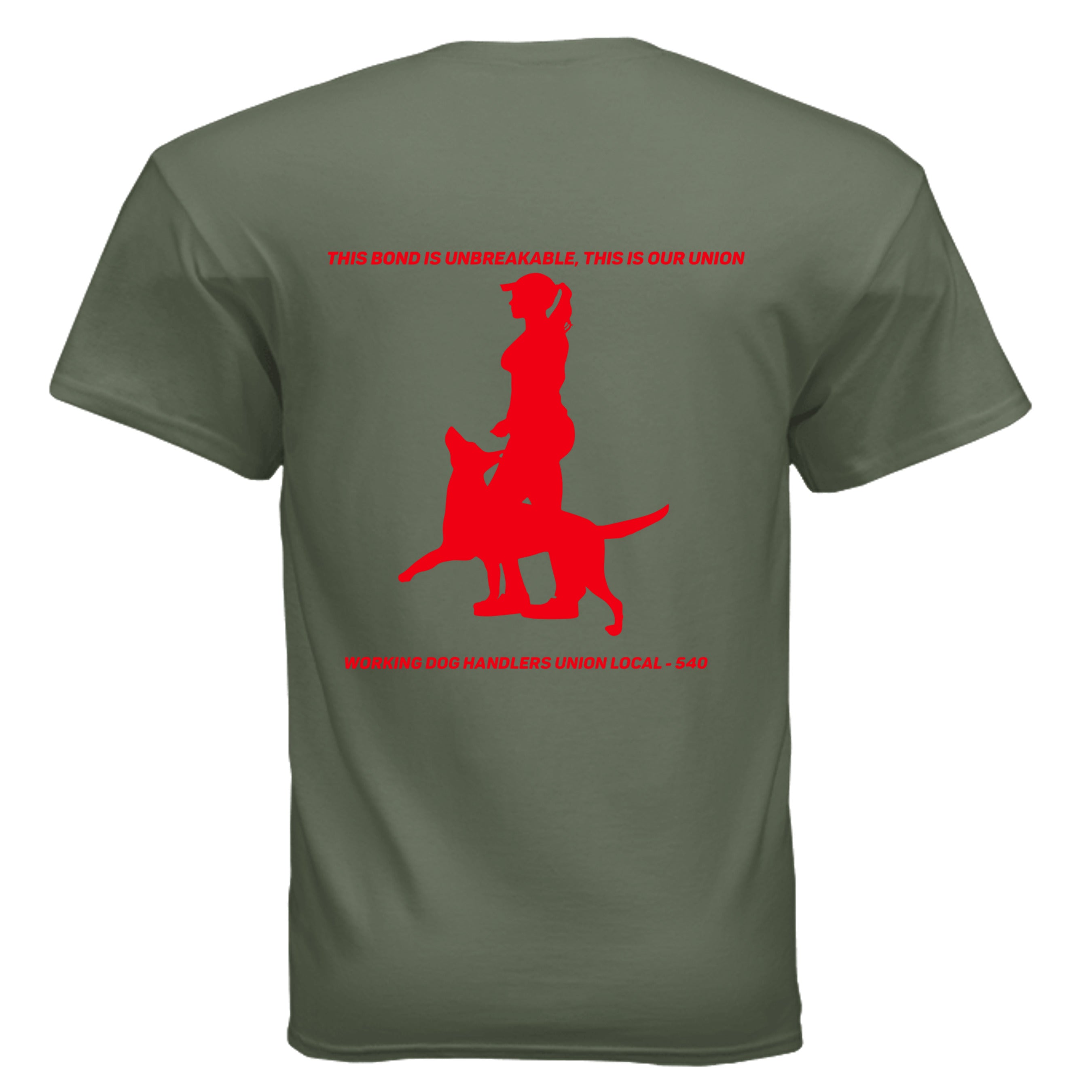 MILITARY GREEN - G200 - BACK